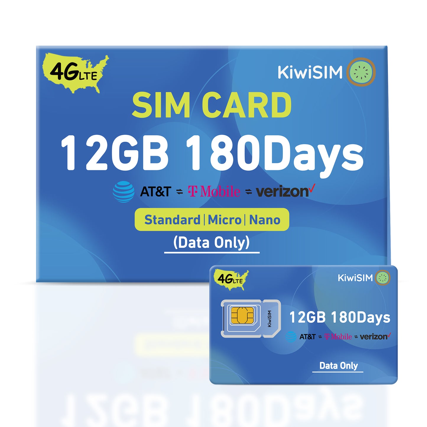 US & Europe Data SIM Card