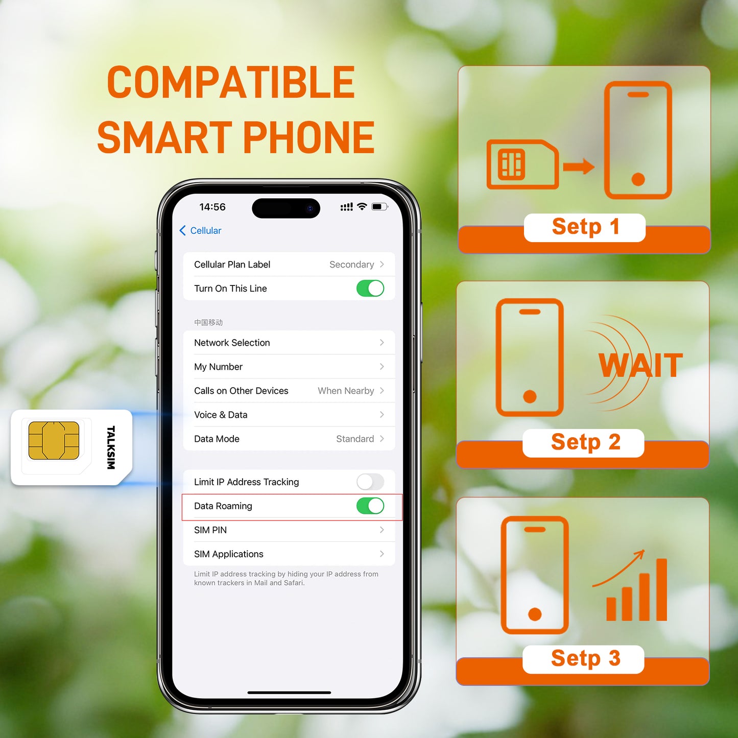IoT Travel SIM Cards for Tourists - No Monthly Fee | Tri-Network Coverage (ATT/TMO/VZ) | Instant Activation