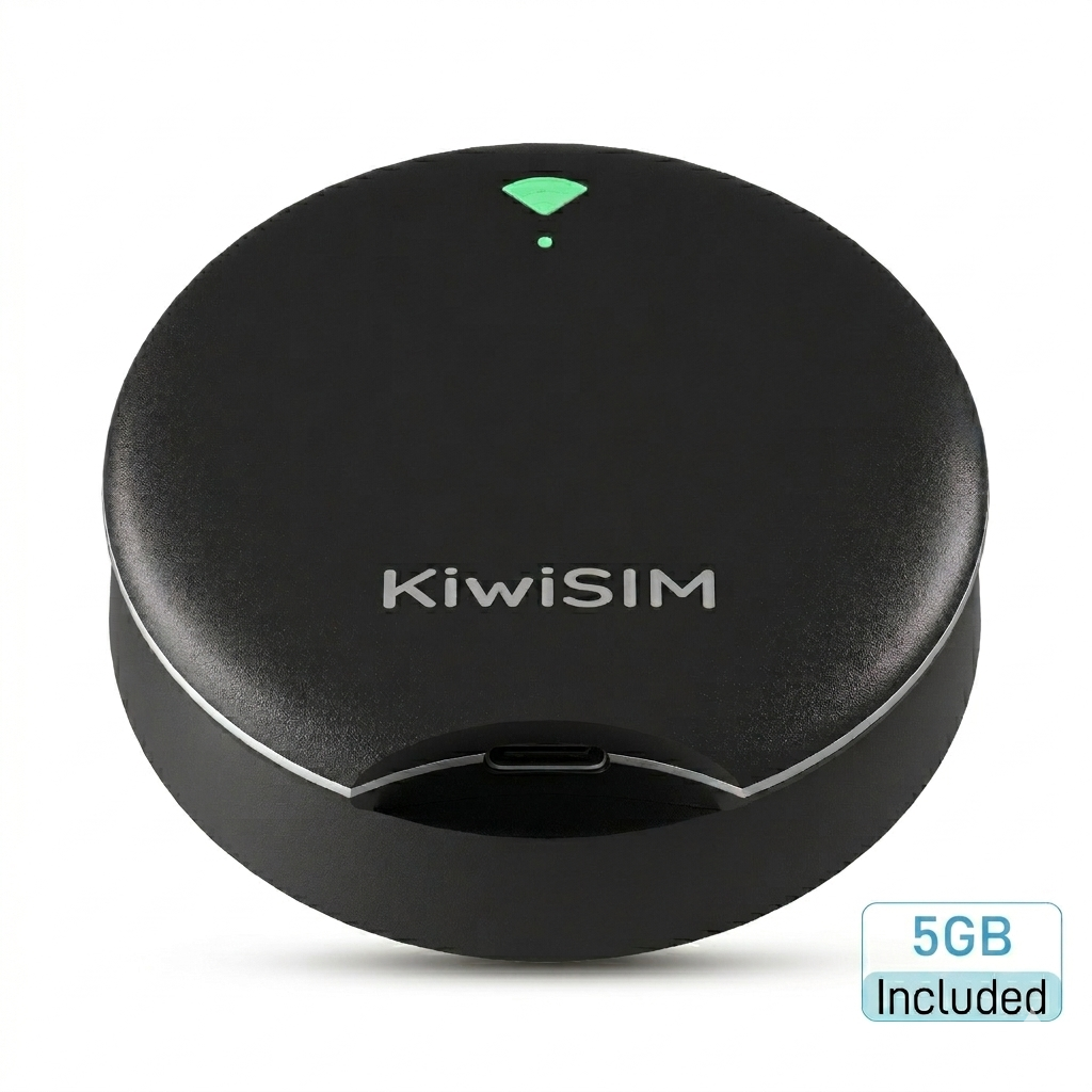 UFO WiFi Mobile Hotspot | USA WiFi Portable Router | Built-in SIM | Black
