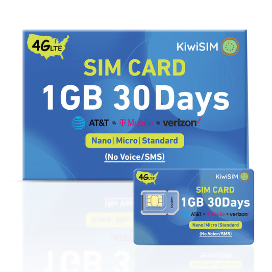 US & Europe Data SIM Card