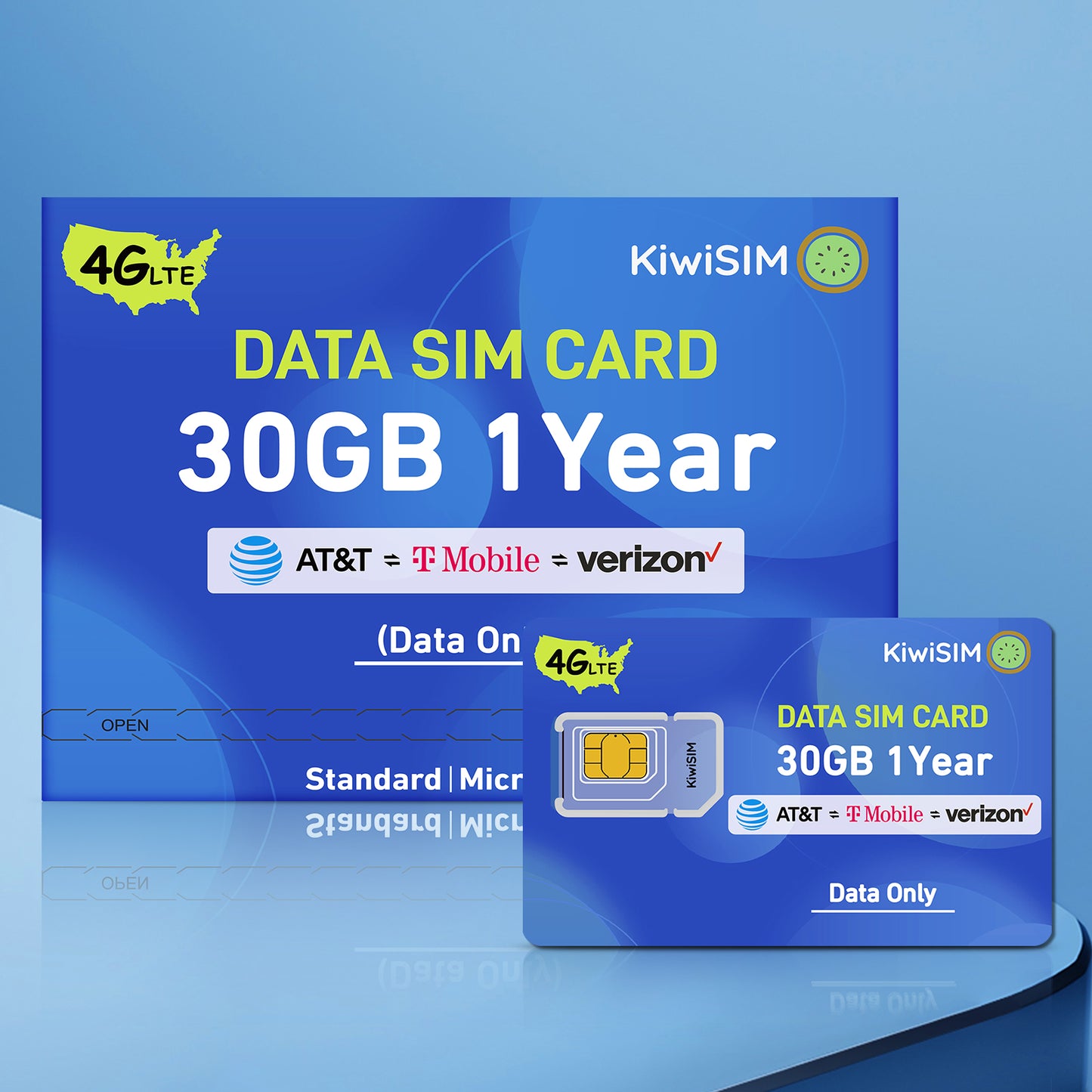US & Europe Data SIM Card